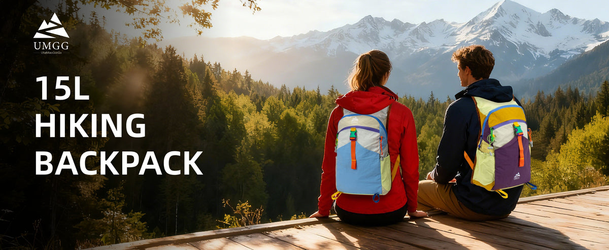 UMGG Waterproof Hiking Backpack, Large Capacity Lightweight Travel Daypack for Men Women